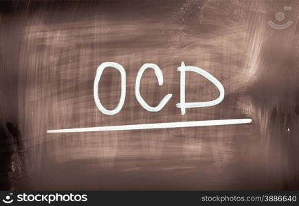 Obsessive?Compulsive Disorder Concept