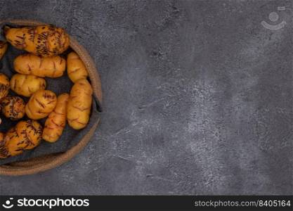 Oca, tuber used in Peruvian cuisine and the American Andes