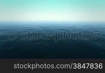 Ocean background - looped 3d animation