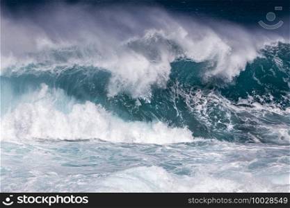 Ocean Wave in stormy weather