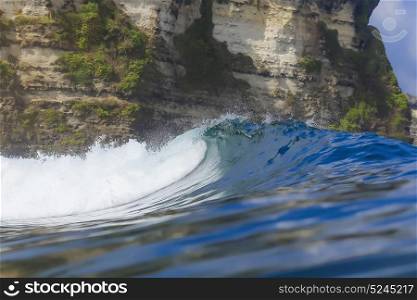 Ocean wave.Uluwatu.Bali.Indonesia