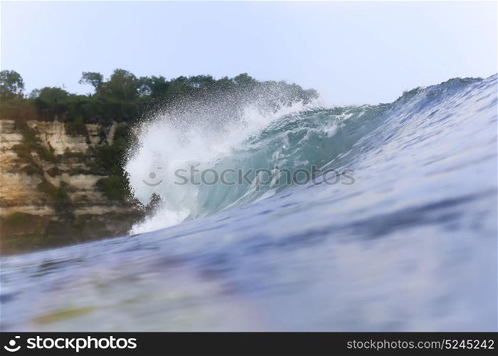 Ocean wave.Uluwatu.Bali.Indonesia