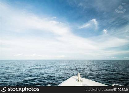 Ocean waves from boat travel. Ocean waves from boat travel summer vacation. Ocean waves from boat travel