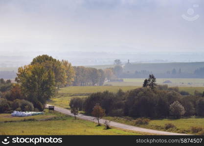 October in Slovakia. Tatra mountains in autumn