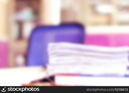 Office background,blurred office interior.