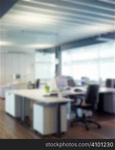 office blurred for background