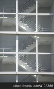 Office building staircase