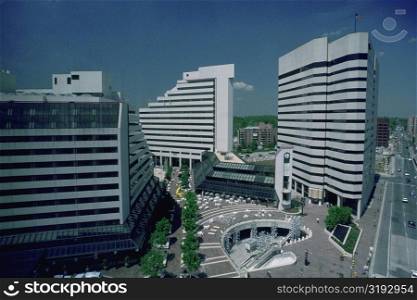 Office buildings in Bethesda, Maryland