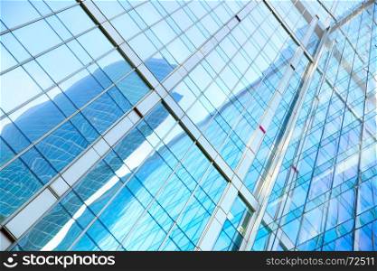 Office buildings - modern architectural and business background