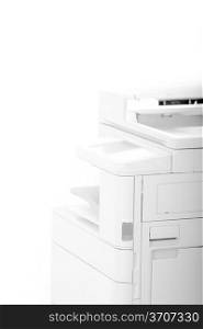 Office Multifunction Printer - abstract photo with bright light
