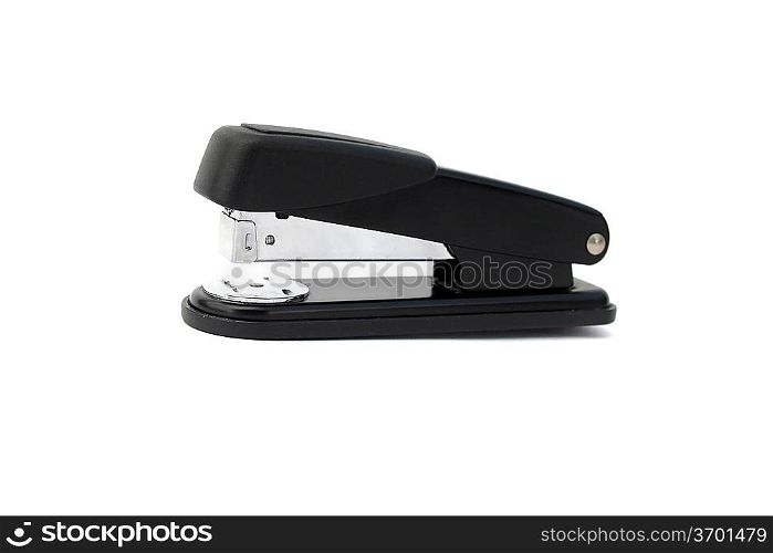 Office stapler isolated on white