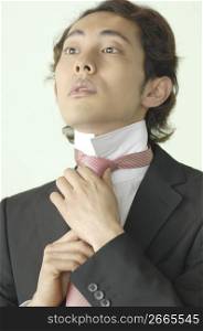 Office worker who wears a tie