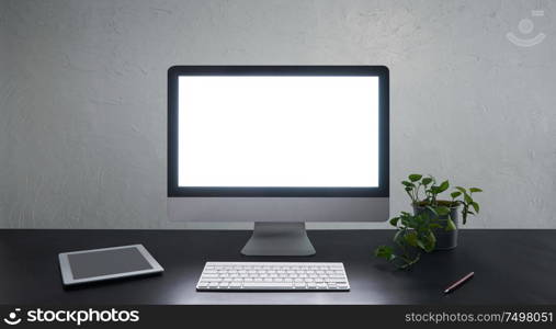 Office workplace background , for commercial business ads using background .