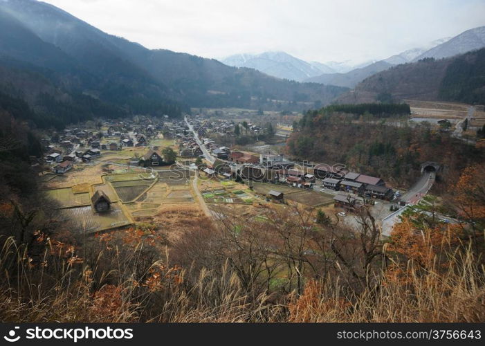 Ogimachi Village in Shirakawago