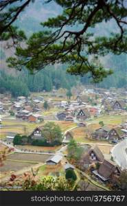 Ogimachi Village in Shirakawago