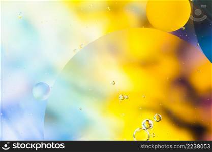 oil drops water abstract psychedelic pattern image