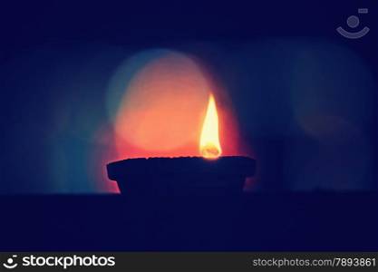 "Oil Lamp in Diwali Festival, India. Diwali or Divali also known as Deepavali and the "festival of lights", is an ancient Hindu festival celebrated in autumn every year. The festival spiritually signifies the victory of light over darkness, knowledge over ignorance, good over evil, and hope over despair."