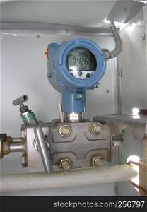 Oil refinery. Equipment for primary oil refining.. Steam flowmeter