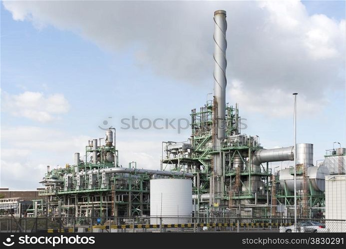 oil refinery in europoort Netherlands
