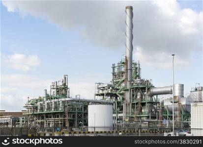 oil refinery in europoort Netherlands