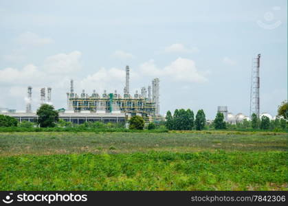 oil refinery plant for petroleum industrial