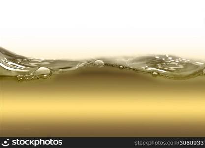 Oil Wave on a white background
