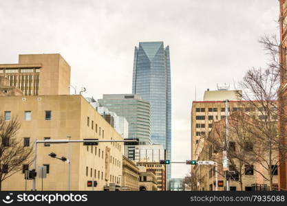 okla oklahoma city skyline