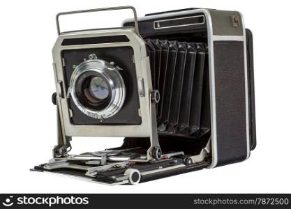 old American large format (4x5) press camera