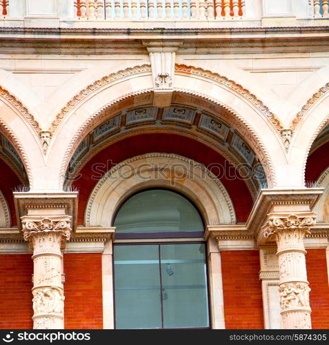 old architecture in england london europe wall and history