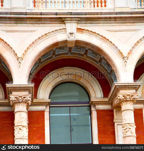 old architecture in england london europe wall and history