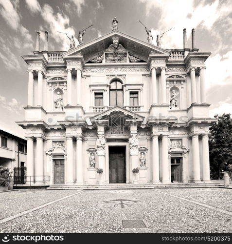 old architecture in italy europe milan religion and sunlight