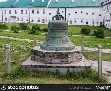 Old big bell of Solovetsky Spaso-Preobrazhensky monastery, Russia