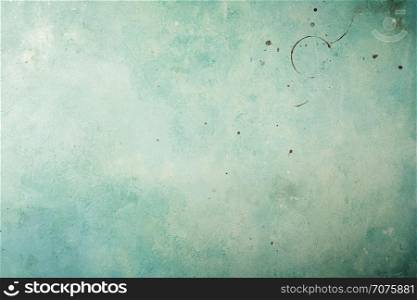 Old blue stained background