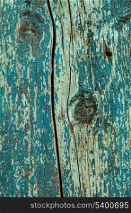 Old blue wooden background closeup