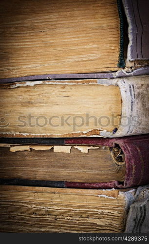 Old books background