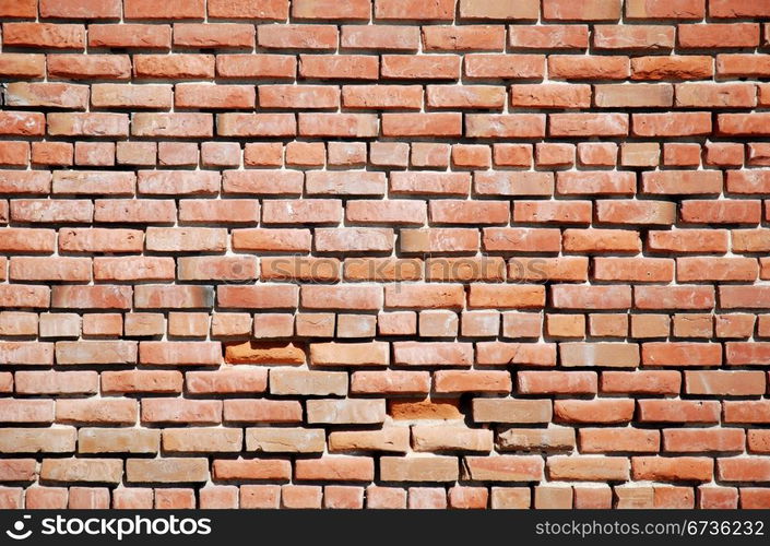 Old brick wall, Alviso, California