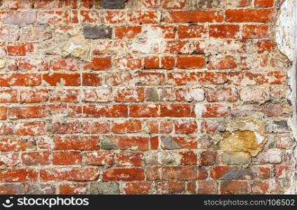 Old Brick wall background or texture