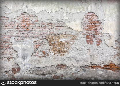 Old brick wall in a background image