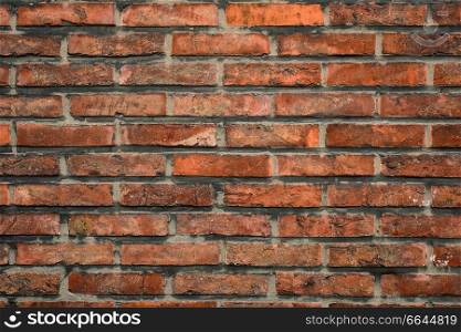 Old brick wall texture background. Brick wall texture background