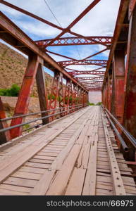 Old bridge in Tilcara Pukara, Argentina. Old bridge in Tilcara, Argentina