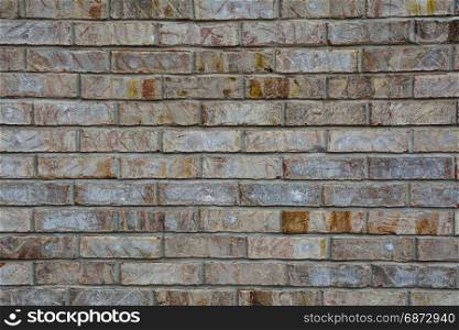 Old brown brick wall texture background