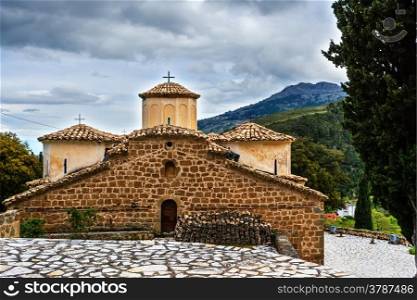Old Byzantine church of the Saints George at Greece