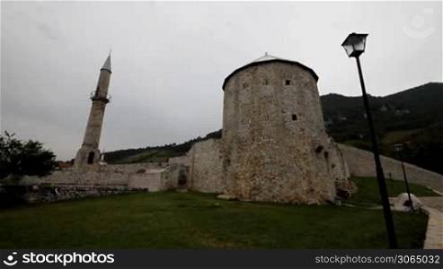 Old castle in Travnik, Bosnia and Herzegovina