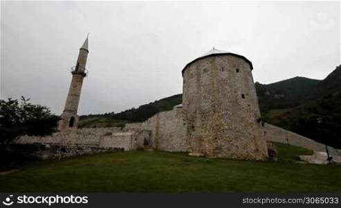 Old castle in Travnik, Bosnia and Herzegovina