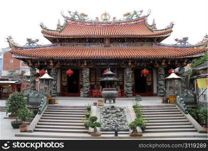 Old chinese taoist temple in Quanzhou, China