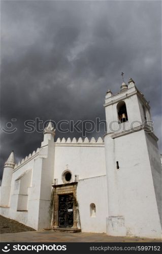 old church of Mertola, in Alentejo, the south of Portugal