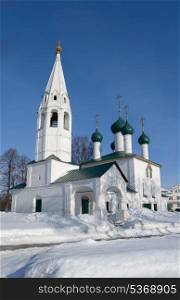 Old church of St. Nicholas (17 century). Yaroslavl. Russia