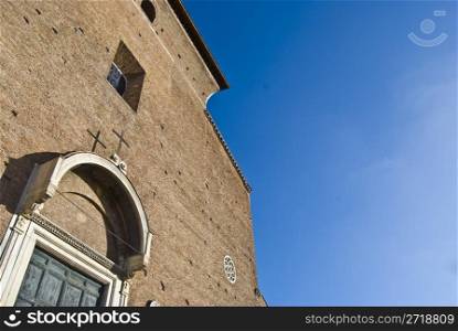 old church on the Monte Capitolini in Rome