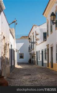 Old city center of Faro, Algarve, Portugal