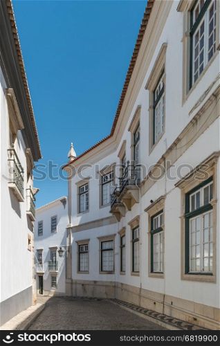 Old city center of Faro, Algarve, Portugal